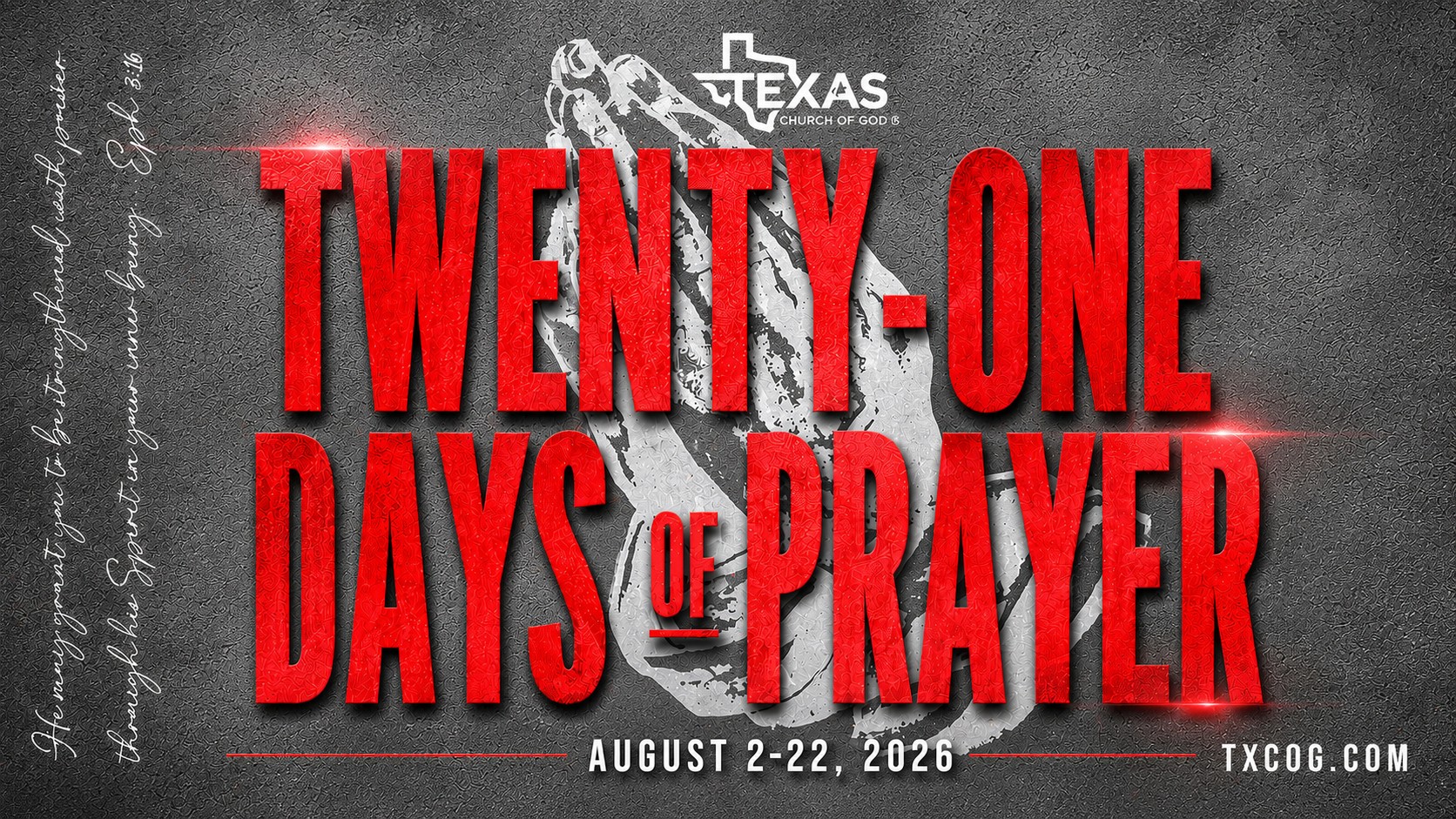 21 Days of Prayer